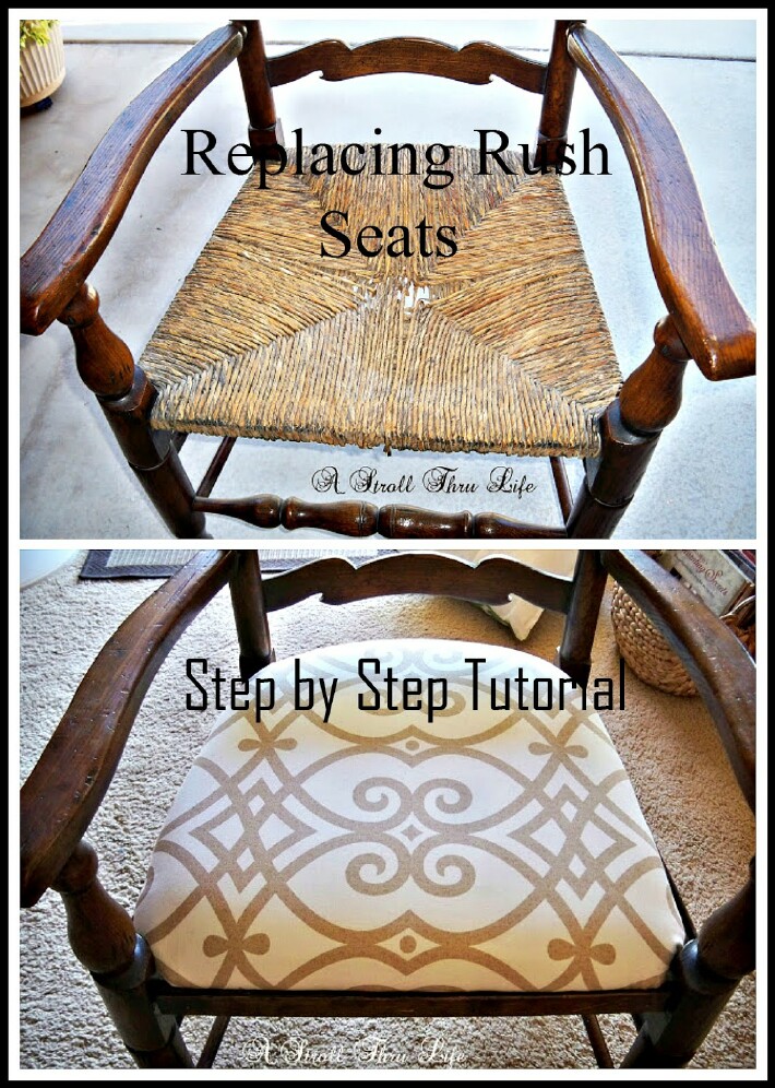 DIY Wood Seat Replacement for Dining Chair - Start at Home Decor