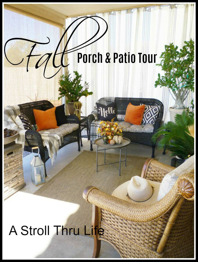 Fall Porch & Patio Tour