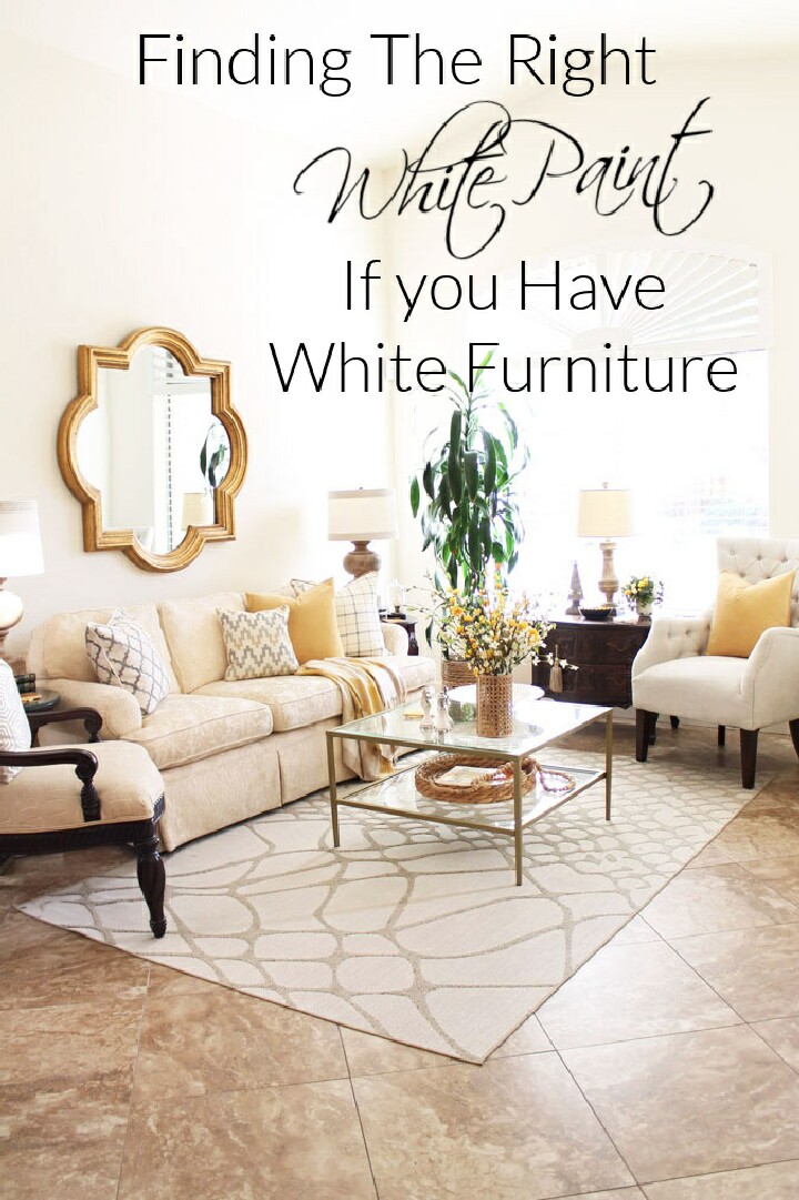 Finding The Right White Paint If You Have White Furniture - A Stroll Thru  Life