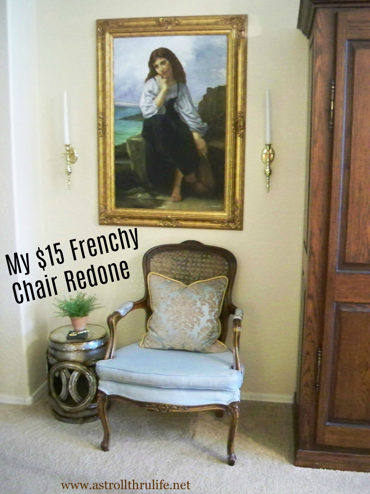 French Chair Upholstery Tutorial