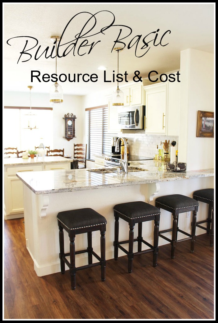 Kitchen Resource List & Cost