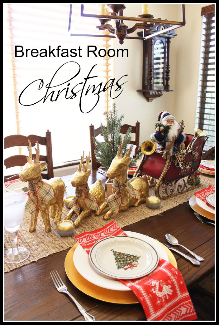 Breakfast Room Christmas