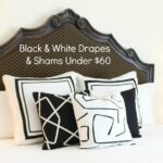 Black & White Drapes & Shams