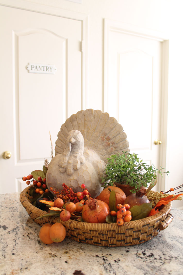 Thanksgiving Kitchen Decor - My Favorite Turkey