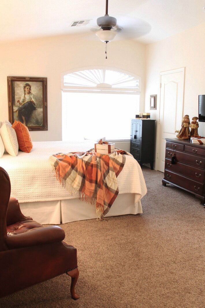 Entering the Master Bedroom