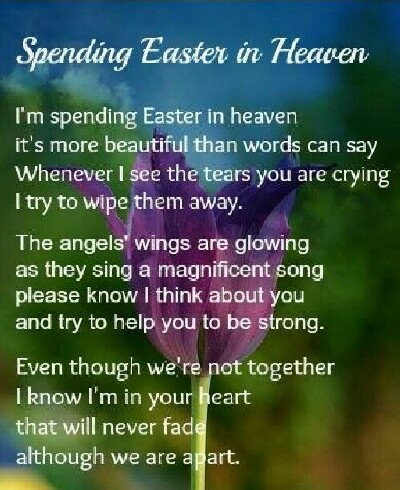 Easter in heaven