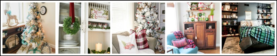 bloggers holiday home Christmas decor