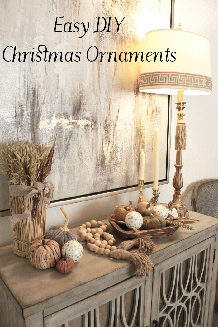 Thrifty DIY Ornament  – November Pinterest Challenge.