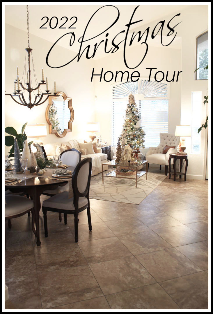 2022 Christmas Home Tour - My Home - A Stroll Thru Life