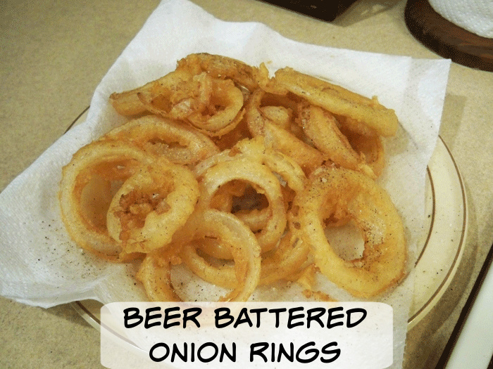 Beer Battered Onion Rings