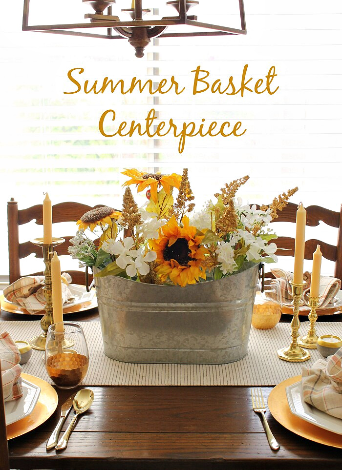 Summer Basket Centerpiece